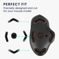 kwmobile Mouse Feet Sticker kompatibel mit Logitech G604 LIGHTSPEED Ersatz Glider Mausfüße passgenau Maus Glides