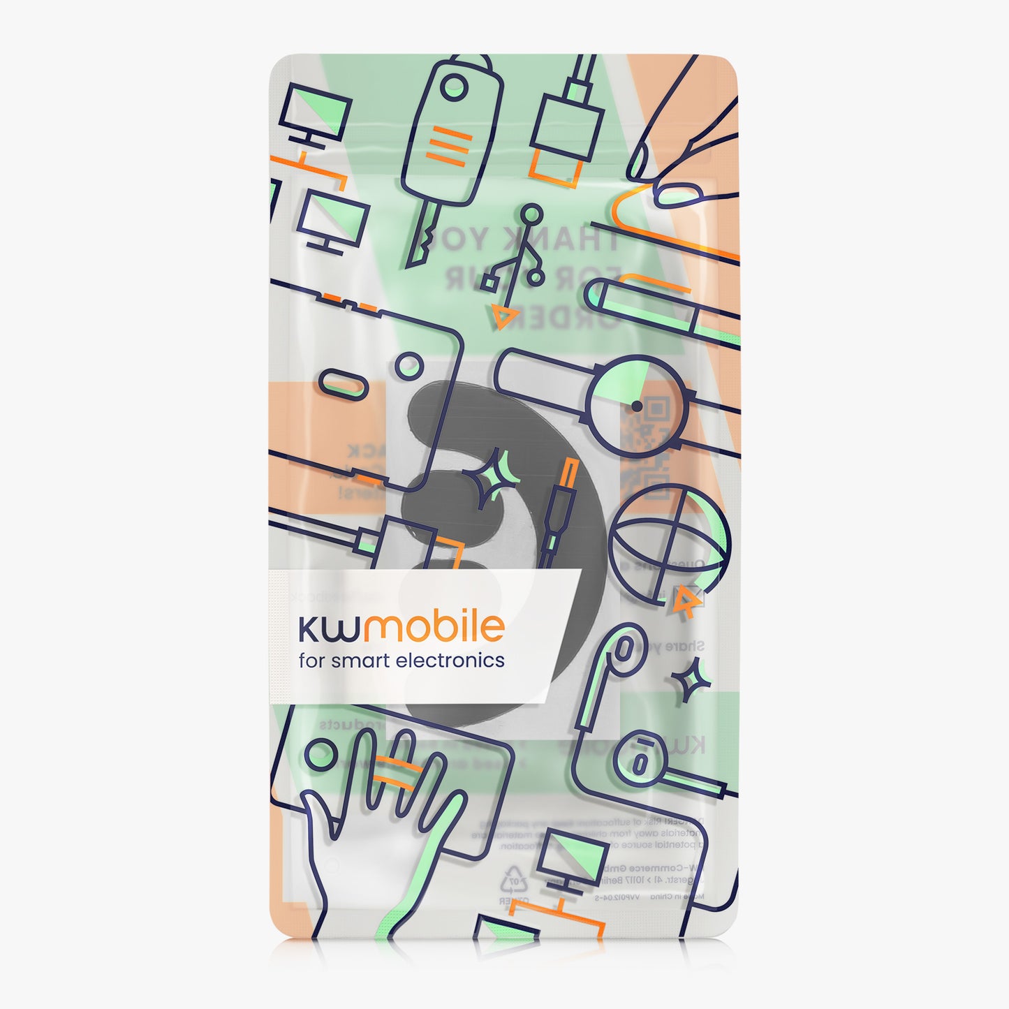kwmobile Mouse Feet Sticker kompatibel mit SteelSeries Rival 3 Ersatz Glider - Mausfüße passgenau - Maus Glides