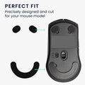 kwmobile Mouse Feet Sticker kompatibel mit SteelSeries Rival 3 Ersatz Glider - Mausfüße passgenau - Maus Glides