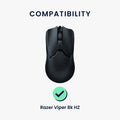kwmobile Mouse Feet Sticker kompatibel mit Razer Viper 8k HZ Ersatz Glider Mausfüße passgenau Maus Glides