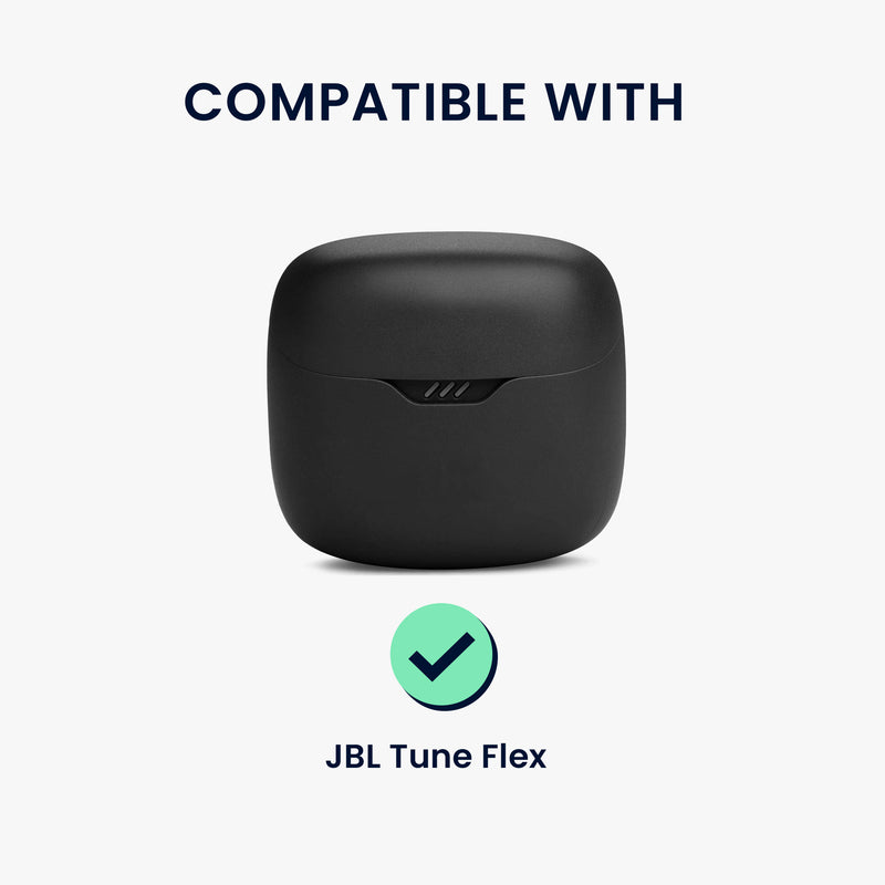 kwmobile Hülle kompatibel mit JBL Tune Flex Kopfhörer Etui Case Cover mit Handschlaufe