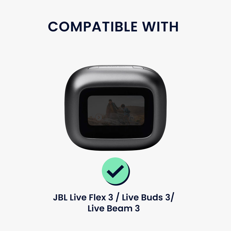 kwmobile Hülle kompatibel mit JBL Live Flex 3 / Live Buds 3 / Live Beam 3 Kopfhörer