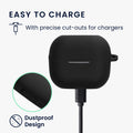kwmobile Hülle kompatibel mit Samsung Galaxy Buds 3 / Galaxy Buds 3 Pro Kopfhörer