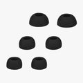 Polster kompatibel mit Samsung Galaxy Buds 3 Pro / Galaxy Buds 4 Pro