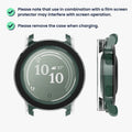 kwmobile Glas Hülle für Garmin Lily 2 Active Schutzhülle Fullbody Fitnesstracker Case Set