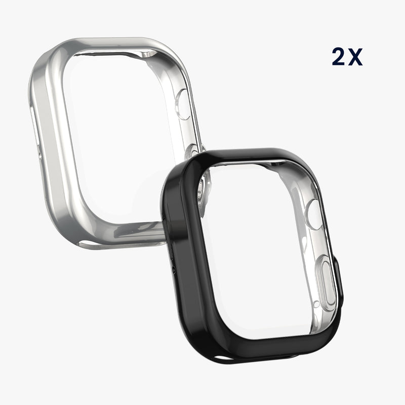 kwmobile Schutzhülle für Huawei Watch D2 Fullbody Display Cover Set