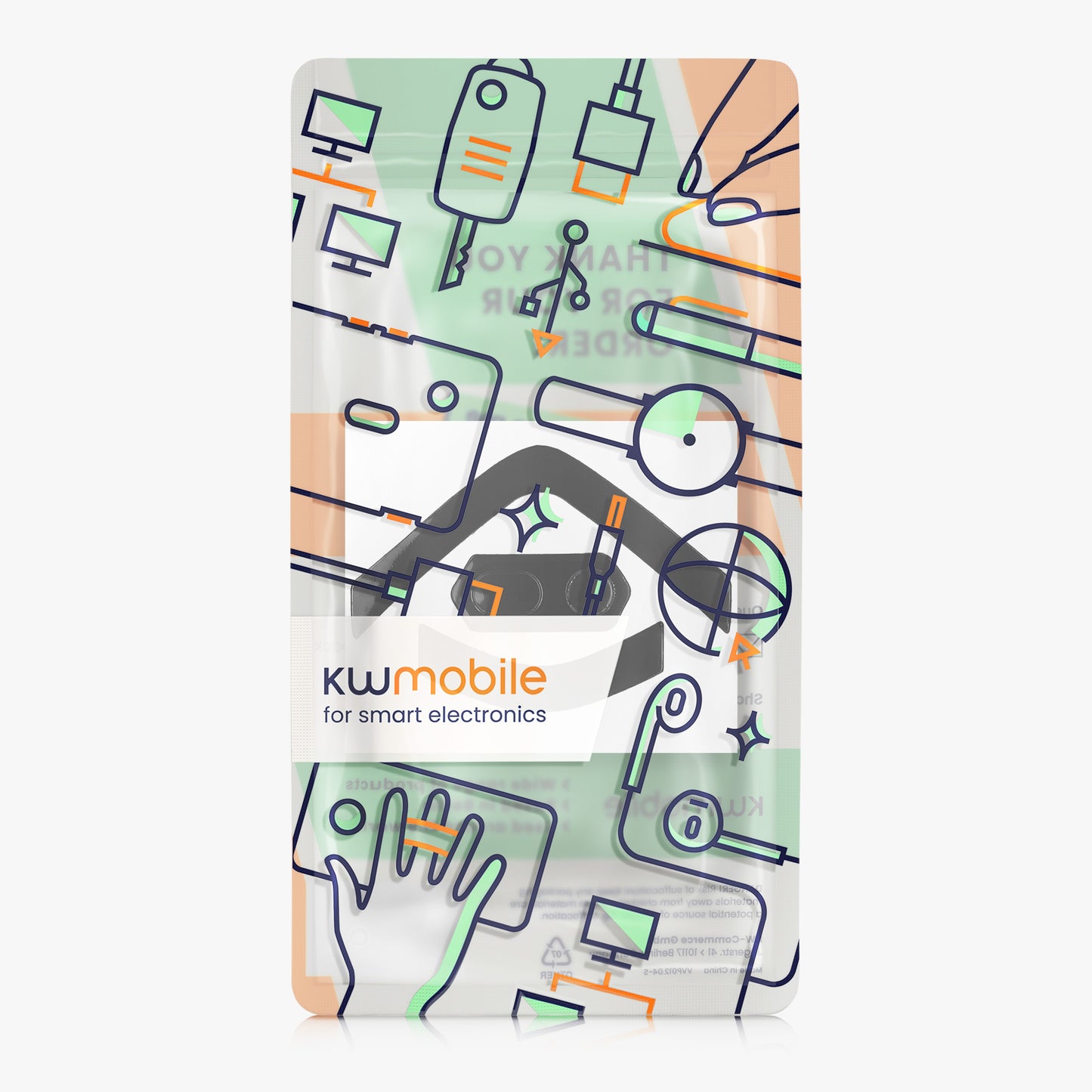 kwmobile Mouse Feet Sticker kompatibel mit Alienware AW610M / AW510M Ersatz Glider - Mausfüße passgenau - Maus Glides
