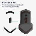 kwmobile Mouse Feet Sticker kompatibel mit Alienware AW610M / AW510M Ersatz Glider - Mausfüße passgenau - Maus Glides