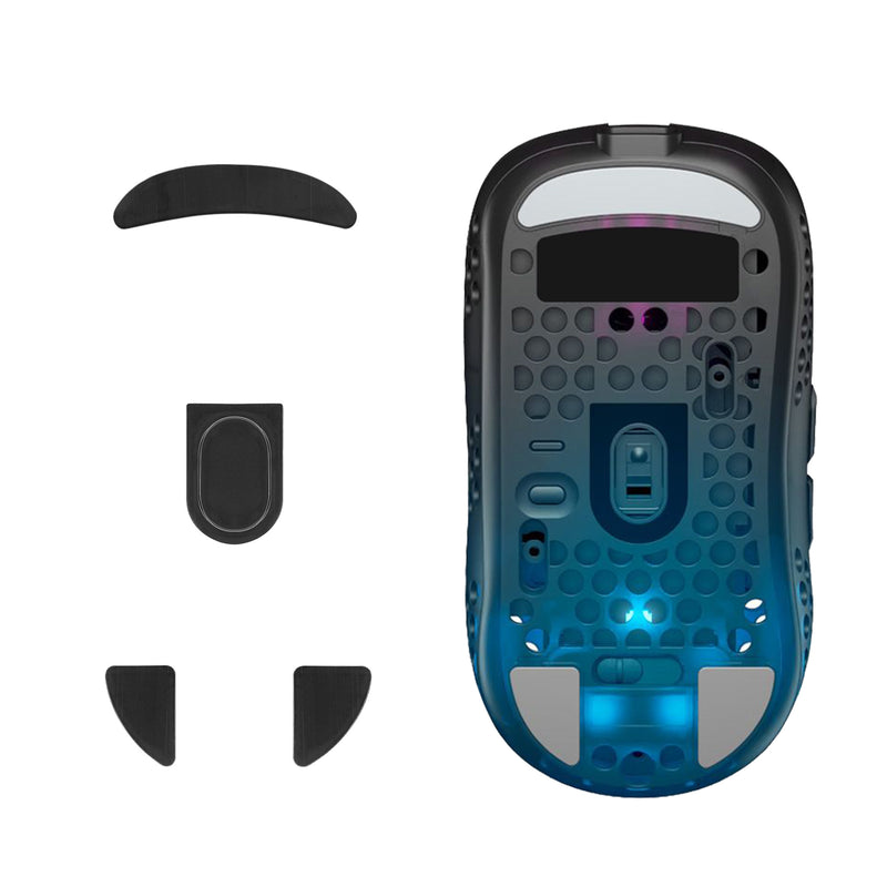 kwmobile Mouse Feet Sticker kompatibel mit Xtrfy MZ1W Ersatz Glider - Mausfüße passgenau - Maus Glides