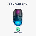 kwmobile Mouse Feet Sticker kompatibel mit Xtrfy MZ1W Ersatz Glider - Mausfüße passgenau - Maus Glides