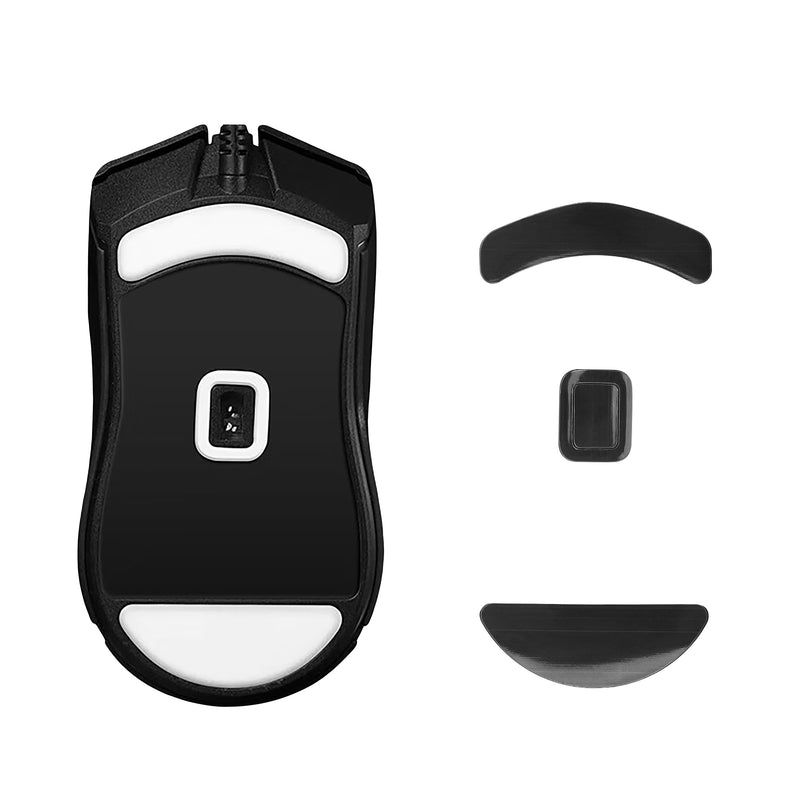 kwmobile Mouse Feet Sticker kompatibel mit Razer Cobra Wired Ersatz Glider - Mausfüße passgenau - Maus Glides in Schwarz Schwarz  