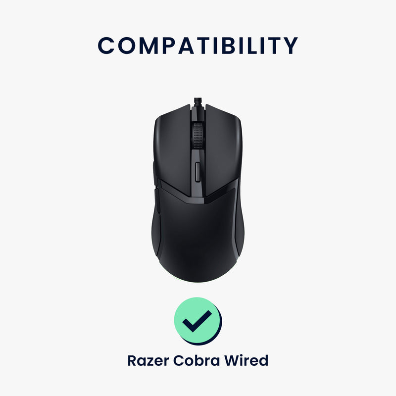 kwmobile Mouse Feet Sticker kompatibel mit Razer Cobra Wired Ersatz Glider Mausfüße passgenau Maus Glides
