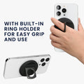 kwmobile Webcam Halterung kompatibel mit Apple Macbook OS Ventura / iOS 16 iPhone 16 15 14 13 12 Mount - Magnetischer Camera Holder für Monitor