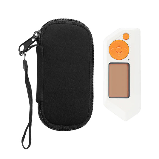 kwmobile Neopren Schutzhülle kompatibel mit Flipper Zero Hülle - Soft Case Neoprenhülle für Multifunktionsgerät - Schwarz Schwarz  