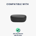 kwmobile Case für Anker Soundcore Life P2 mini Hülle - Kopfhörer Schutzhülle mit Karabiner