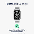 kwmobile Ersatzarmband kompatibel mit Xiaomi Smart Band 8 Pro / Band 9 Pro / Redmi Watch 5 / Redmi Watch 4 Armband - Fitnesstracker mit Magnetverschluss