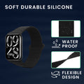 kwmobile Ersatzarmband kompatibel mit Xiaomi Smart Band 8 Pro / Band 9 Pro / Redmi Watch 5 / Redmi Watch 4 Armband - Fitnesstracker mit Magnetverschluss