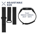 kwmobile Ersatzarmband kompatibel mit Garmin Fenix 8 51mm / Enduro 3 / Fenix 7X / 7X Pro / Instinct 2X Armband Fitnesstracker Band mit Magnetverschluss