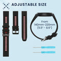kwmobile Uhrenarmband für Garmin Epix 2 / Instinct 2 / Instinct 3 45mm / Fenix 8 47mm Armband Ersatzarmband für Fitnesstracker Wechselarmband Smartwatch