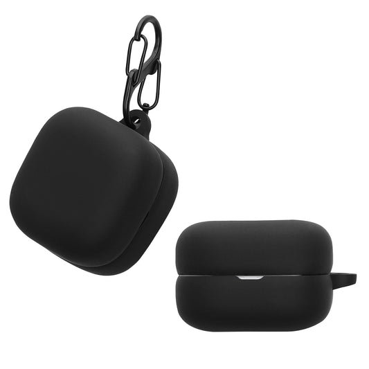 kwmobile Hülle kompatibel mit Sony LinkBuds Open WF-L910 Hülle - Kopfhörer Case - TPU Silikon Cover - Schutzhülle in Schwarz Schwarz  