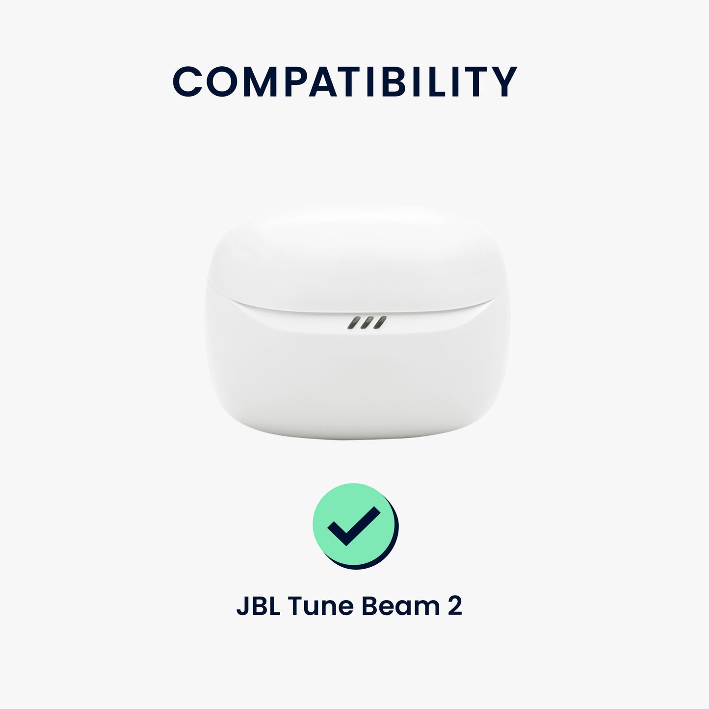 kwmobile Hülle kompatibel mit JBL Tune Beam 2 Kopfhörer