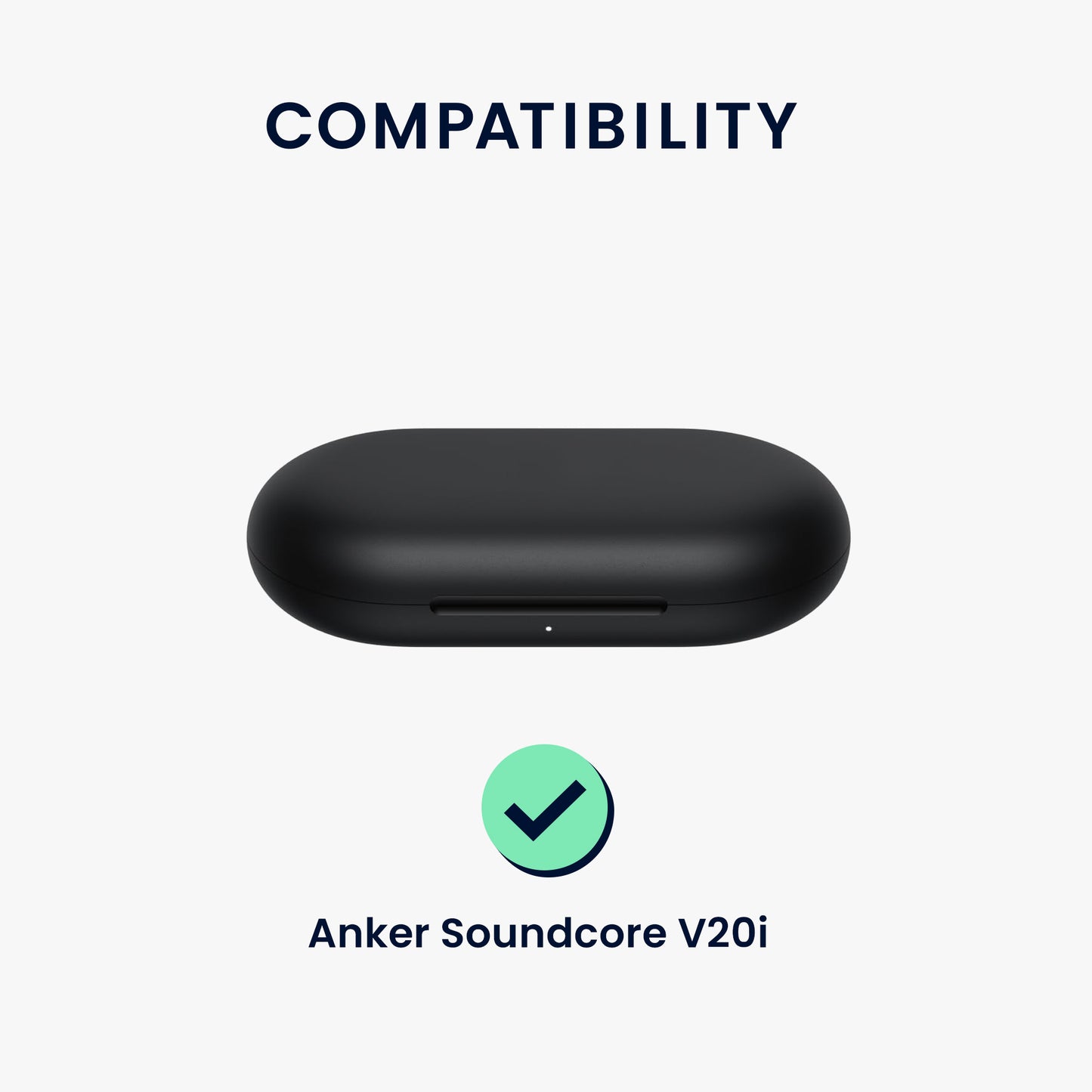 kwmobile Hülle kompatibel mit Anker Soundcore V20i Kopfhörer