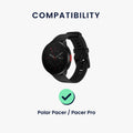 kwmobile USB C Ladekabel kompatibel mit Polar Pacer / Pacer Pro - Kabel Charger - Smart Watch Ersatzkabel - Fitnesstracker Aufladekabel
