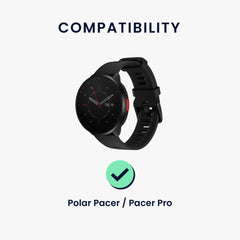 kwmobile USB C Ladekabel kompatibel mit Polar Pacer / Pacer Pro - Kabel Charger - Smart Watch Ersatzkabel