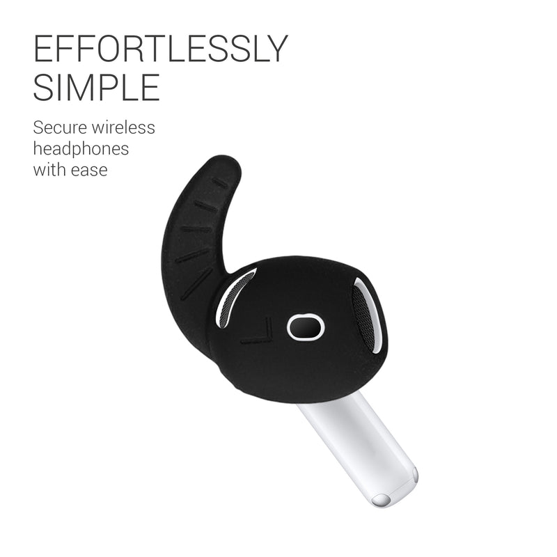 kwmobile 5 Ohrhalter kompatibel mit Apple Airpods 4 - Ohrbügel Ohrhaken
