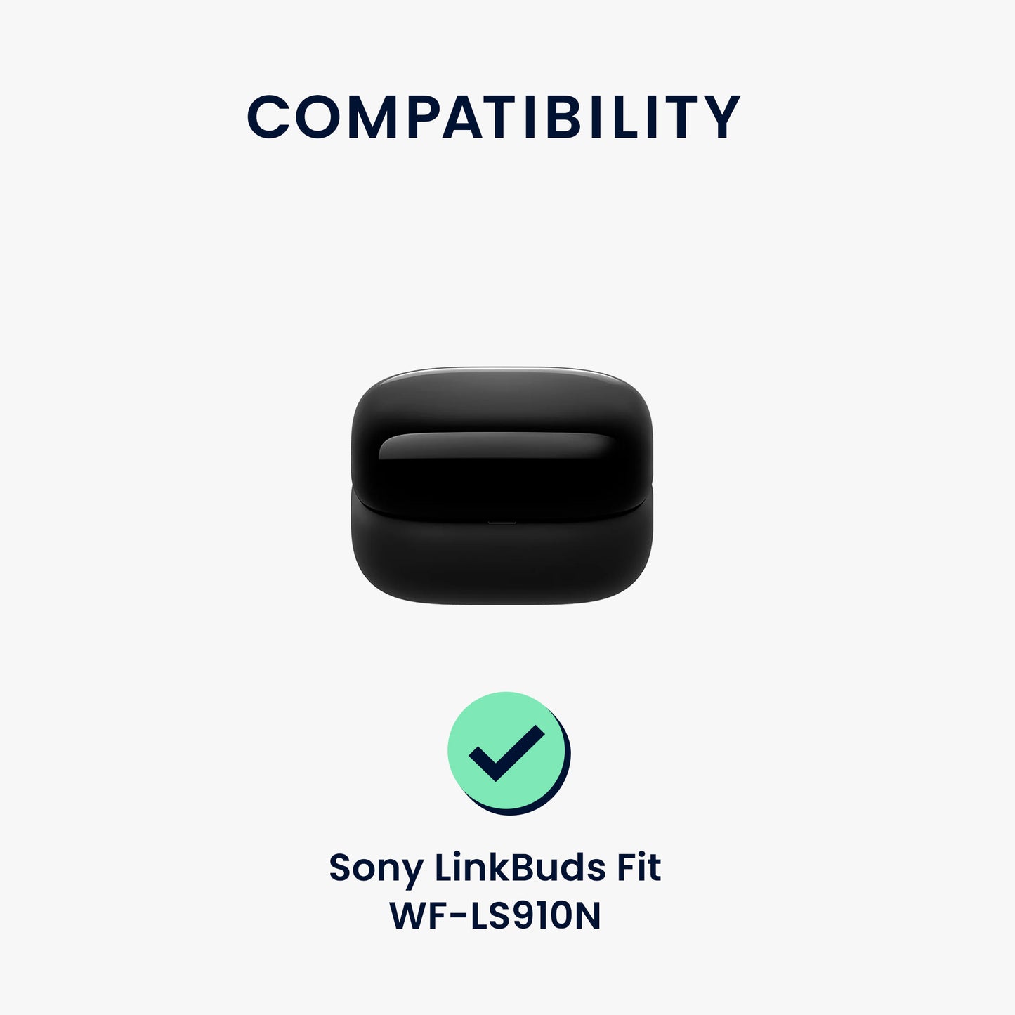 kwmobile Hülle kompatibel mit Sony LinkBuds Fit WF-LS910N Kopfhörer Case Schutzhülle