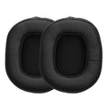 kwmobile 2x Ohr Polster für Razer BlackShark V2 X Ohrpolster - Ersatz Ohrpolster - Kopfhörer Ersatzteile - Kopfhörer Ersatzpolster für Over Ear Headphones Schwarz  