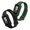 kwmobile Uhrenarmband für Xiaomi Redmi Band 3 / Smart Band 9 Active Armband Fitnesstracker Band Set Ersatzarmband Smartwatch