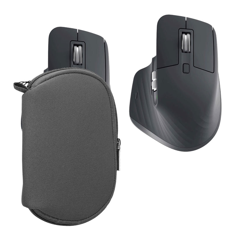 kwmobile Hülle kompatibel mit Logitech MX Master 3 / Master 3S / Master 2S - Schutzhülle - Computer Maus Tasche - Tasche für PC-Maus