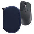kwmobile Hülle kompatibel mit Logitech MX Master 3 / Master 3S / Master 2S - Neopren Hülle für PC Mouse Schutzhülle - Computer Maus Tasche - Neopren Tasche für PC-Maus - Dunkelblau Dunkelblau  