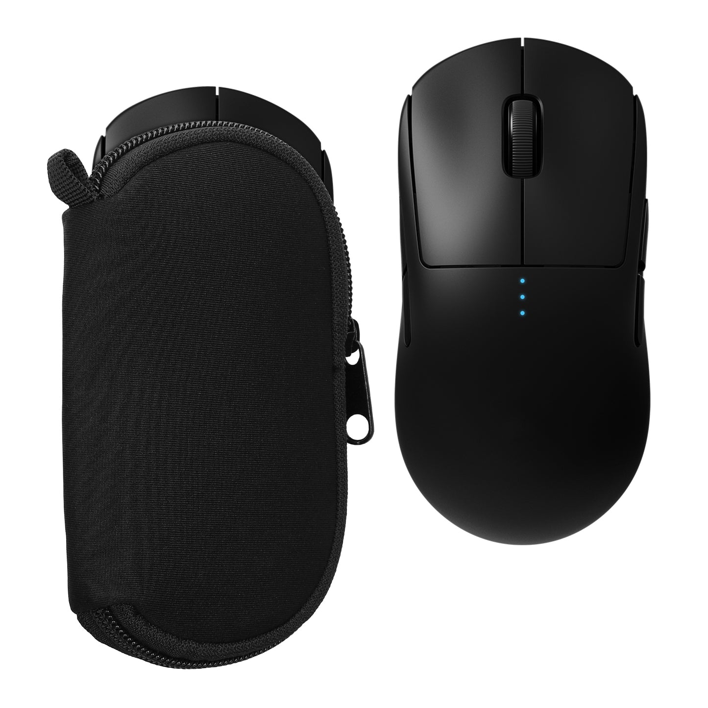 kwmobile Hülle kompatibel mit Logitech G Pro Wireless 1 - Hülle für PC Mouse Schutzhülle - Computer Maus Tasche - Tasche für PC-Maus