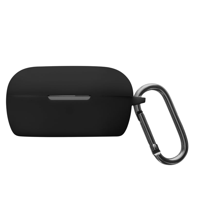 kwmobile Hülle kompatibel mit Bose QuietComfort Earbuds Kopfhörer - Silikon Schutzhülle Etui Case Cover Schoner in Schwarz Schwarz  