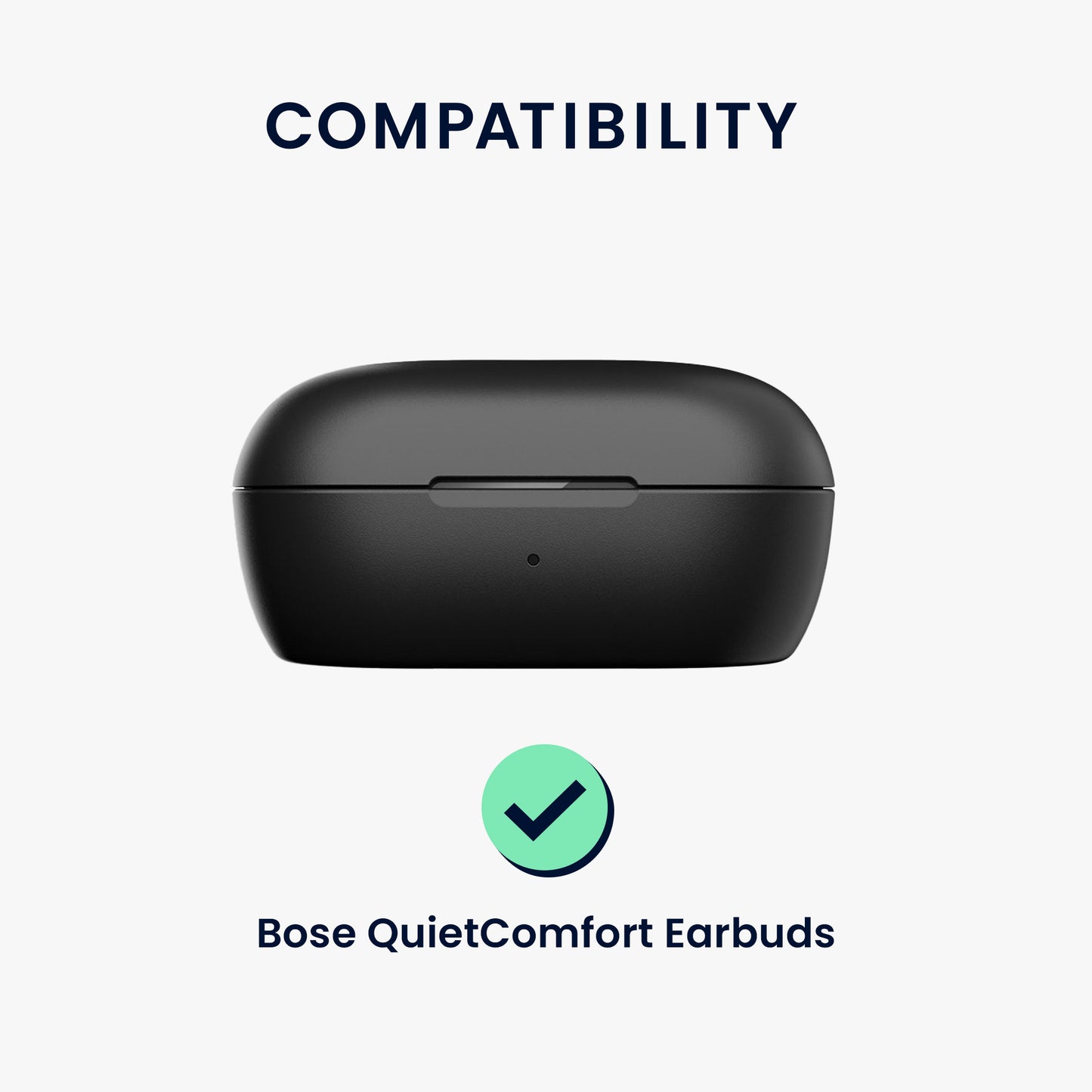 kwmobile Hülle kompatibel mit Bose QuietComfort Earbuds Kopfhörer