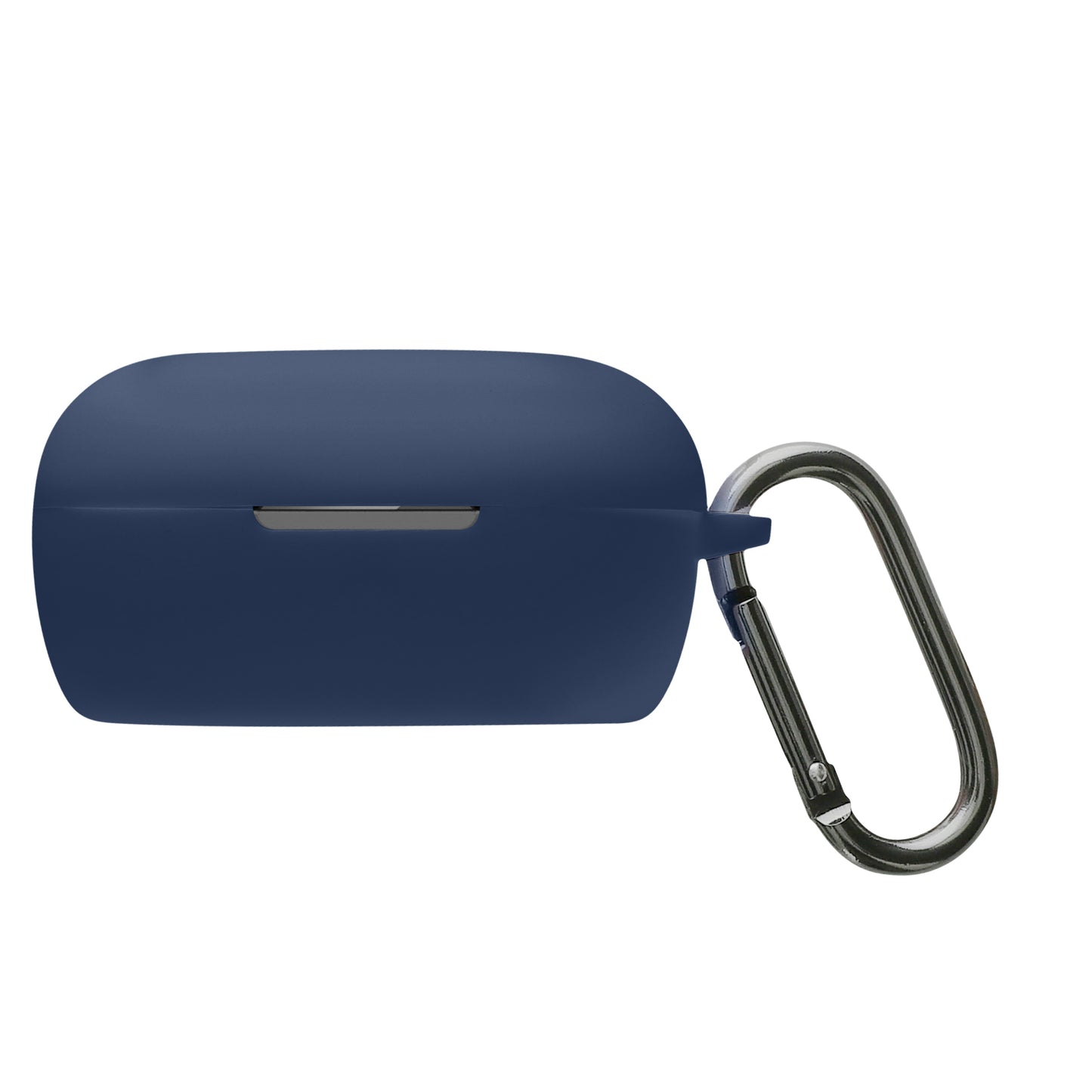 kwmobile Hülle kompatibel mit Bose QuietComfort Earbuds Kopfhörer - Silikon Schutzhülle Etui Case Cover Schoner in Dunkelblau Dunkelblau  