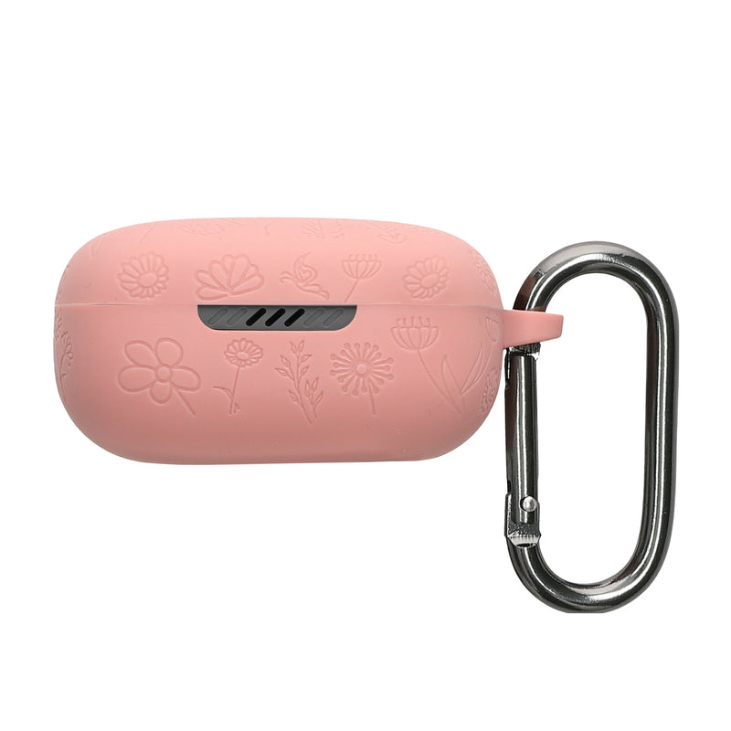 kwmobile Silikon Case für JBL Live Pro 2 TWS Hülle - Kopfhörer Schutzhülle mit Karabiner