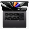 kwmobile Tastaturschutz für Apple Macbook Pro 14.2 2024 M4 A3112 / A3185 / A3401 QWERTY US Keyboard Cover Abdeckung