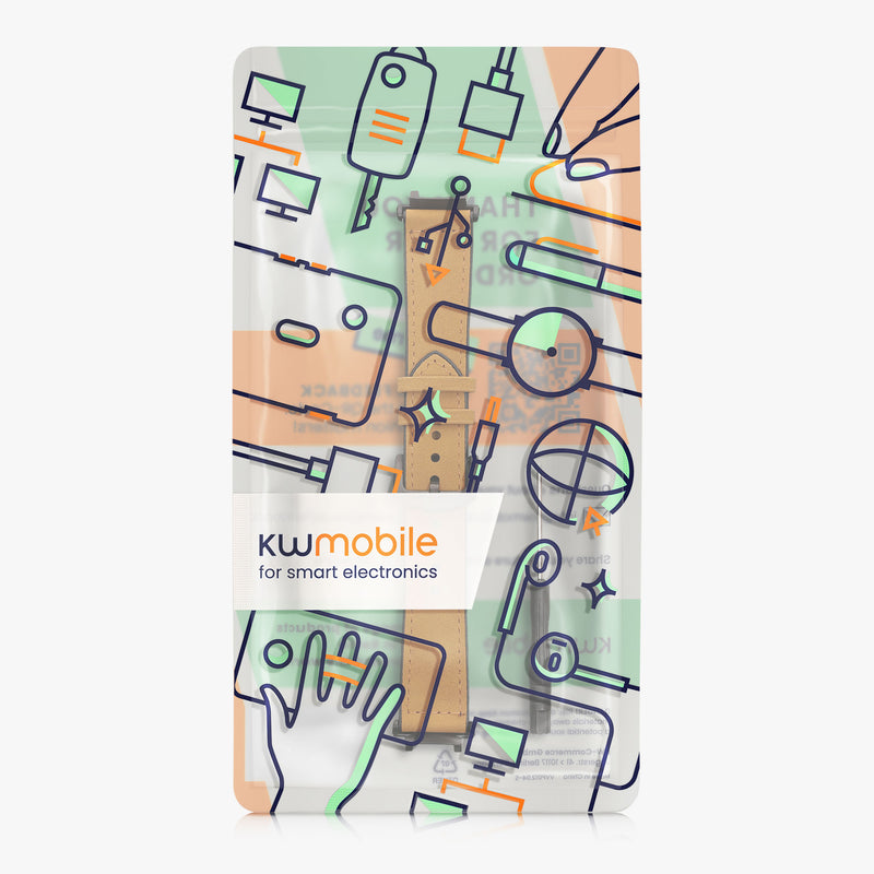 kwmobile Ersatzarmband kompatibel mit Amazfit Active Edge (A2212) Armband