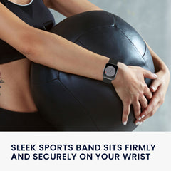 kwmobile Ersatzarmband kompatibel mit CMF by Nothing Watch Pro (D395) Armband Sportarmband mit Uhrenverschluss