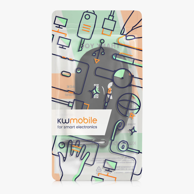Silikon Hülle für Anker Soundcore V20i Don't touch my Headphones Design