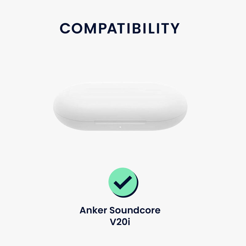 Silikon Hülle für Anker Soundcore V20i Don't touch my Headphones Design