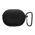 kwmobile Hülle kompatibel mit Huawei Freebuds Pro 4 Kopfhörer - Silikon Schutzhülle Etui Case Cover Schoner in Schwarz Schwarz  