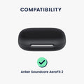 kwmobile Hülle kompatibel mit Anker Soundcore AeroFit 2 Kopfhörer