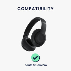 kwmobile Ohr Polster für Beats Studio Pro Ohrpolster Ersatz Kopfhörer Ersatzteile Kopfhörer Ersatzpolster Over Ear