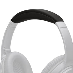 kwmobile Ersatz Bügelpolster kompatibel mit Bose Quietcomfort 35 / QC35 / Quietcomfort 45 / QC45 - Kopfbügelpolster aus Kunstleder - Kopfhörer Ersatz Polster - Schwarz Schwarz  