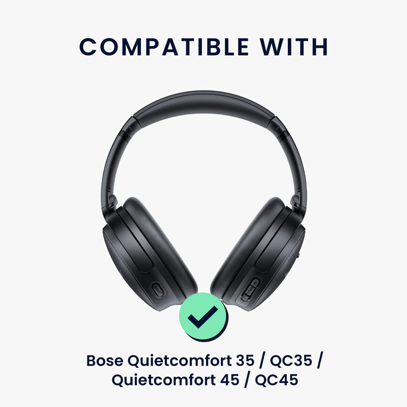 Ersatz Bügelpolster für Bose Quietcomfort 35 / QC35 / Quietcomfort 45 / QC45