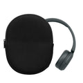 kwmobile Hülle kompatibel mit Sony WH-CH520 / WH-CH510 / MDR-ZX110 Tasche - Case für Headset aus robustem Cord und Neopren Stoff - Schwarz Schwarz  